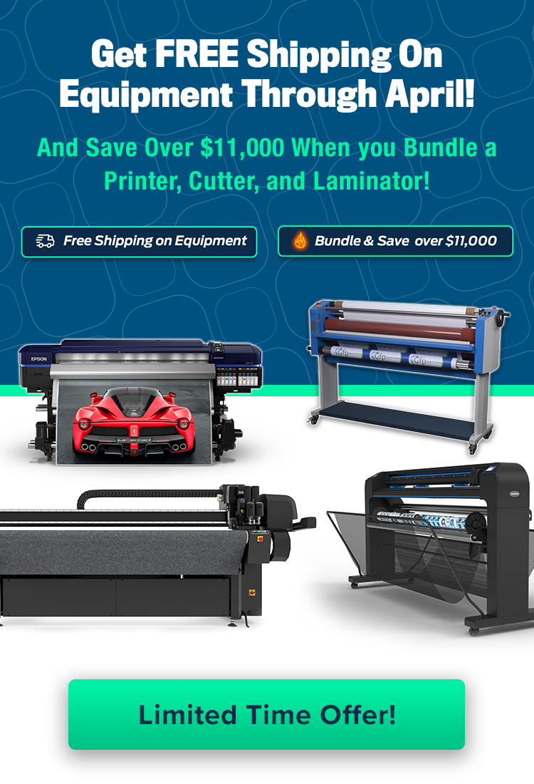 Free shipping on Equipment Through April! Also, Bundle and Save!