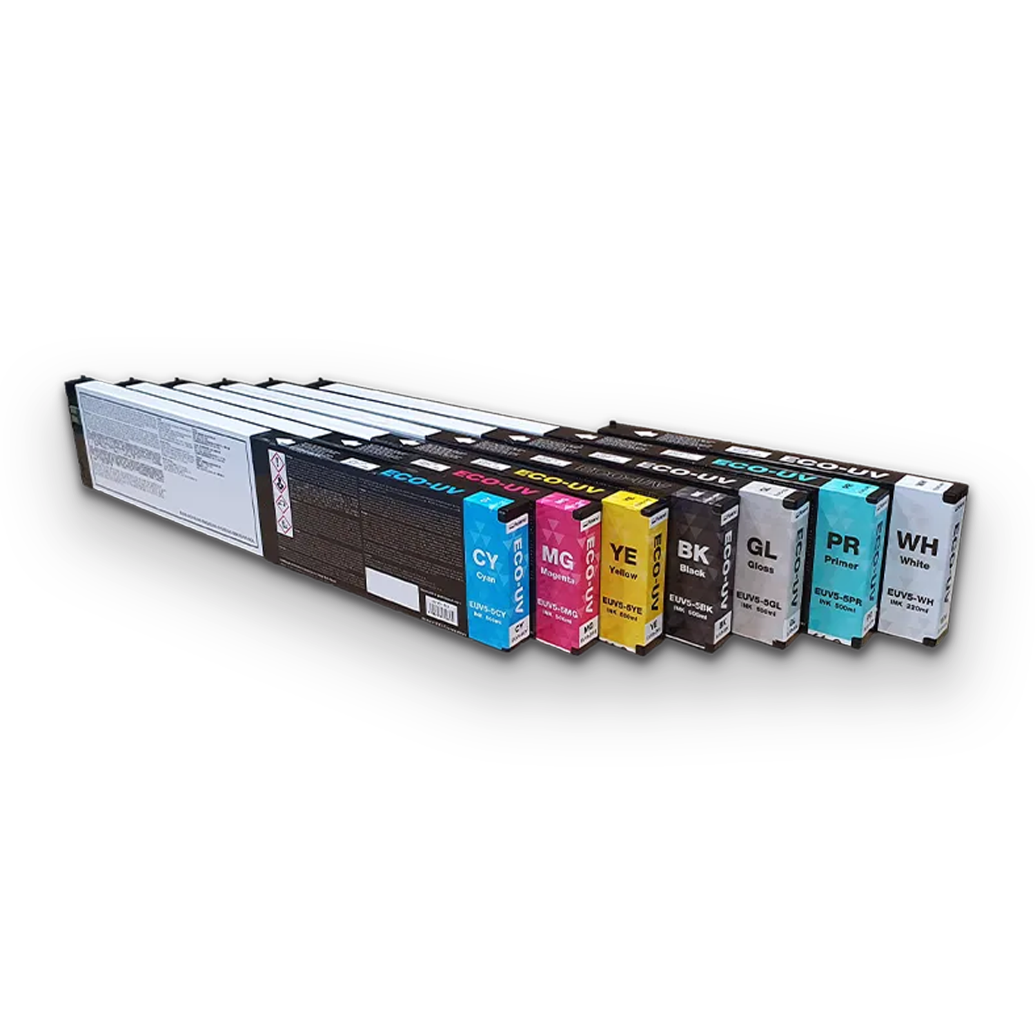 Roland DG ECO-UV5 Ink Cartridges | 500cc Replacement Ink