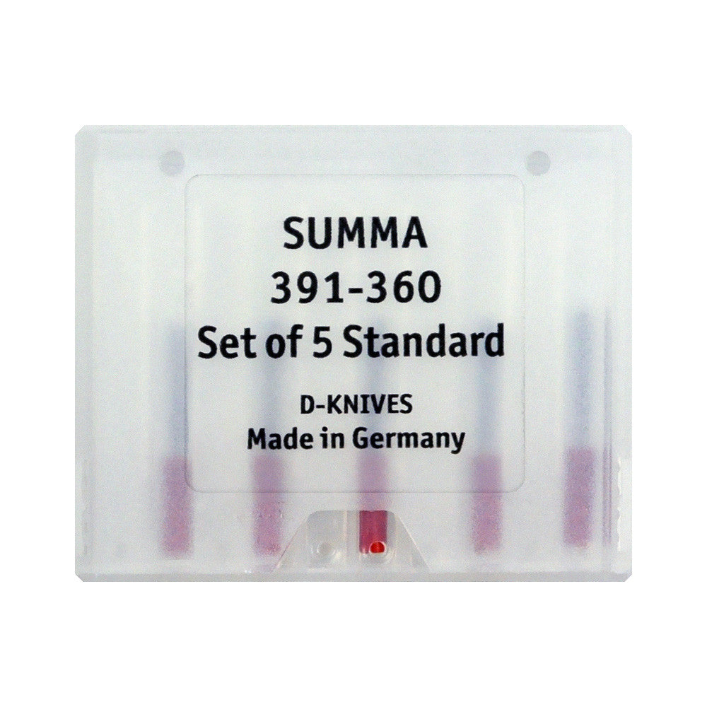 Summa 36 Degree Drag Knife Blades Pack