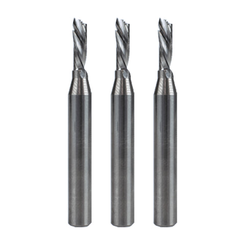 Summa Router Bit, D6/4 L50/12 1FL DC MP, 3-Pack