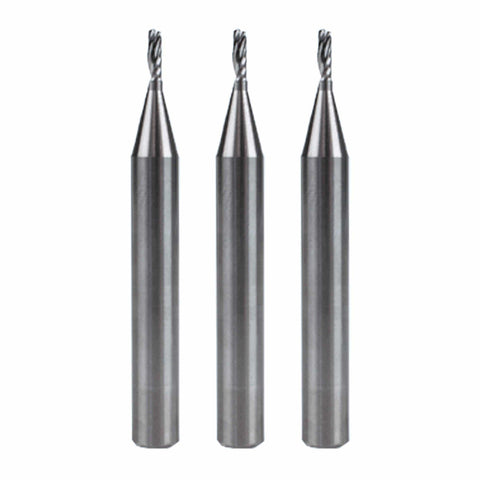Summa Router Bit for Acrylics, D6/2 L50/6 1FL UC A, 3-Pack