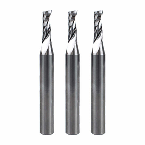 Summa Router Bit for Acrylics, D6/4 L50/12 1FL UC A, 3-Pack