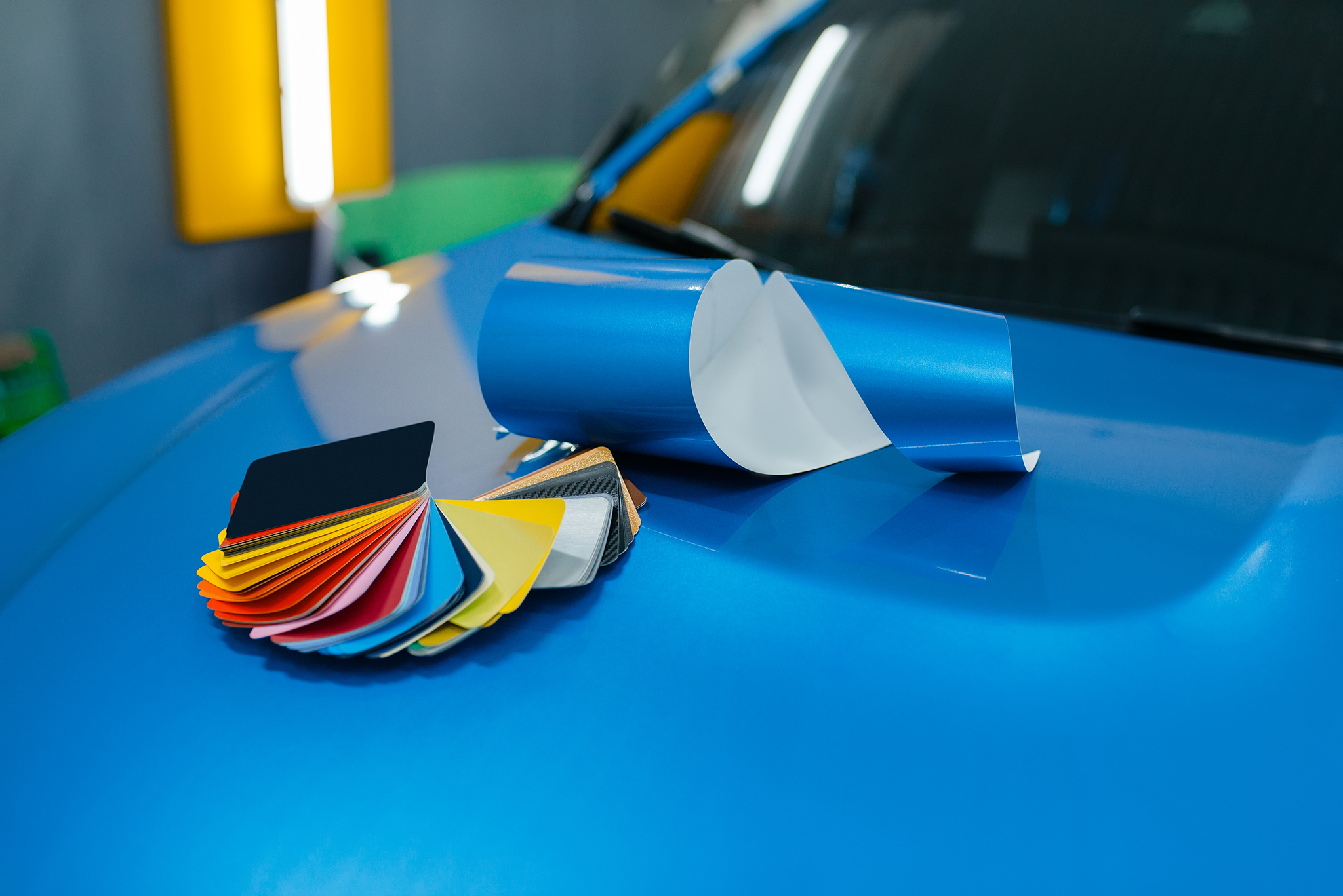 Vinyl Car Wrapping Palette