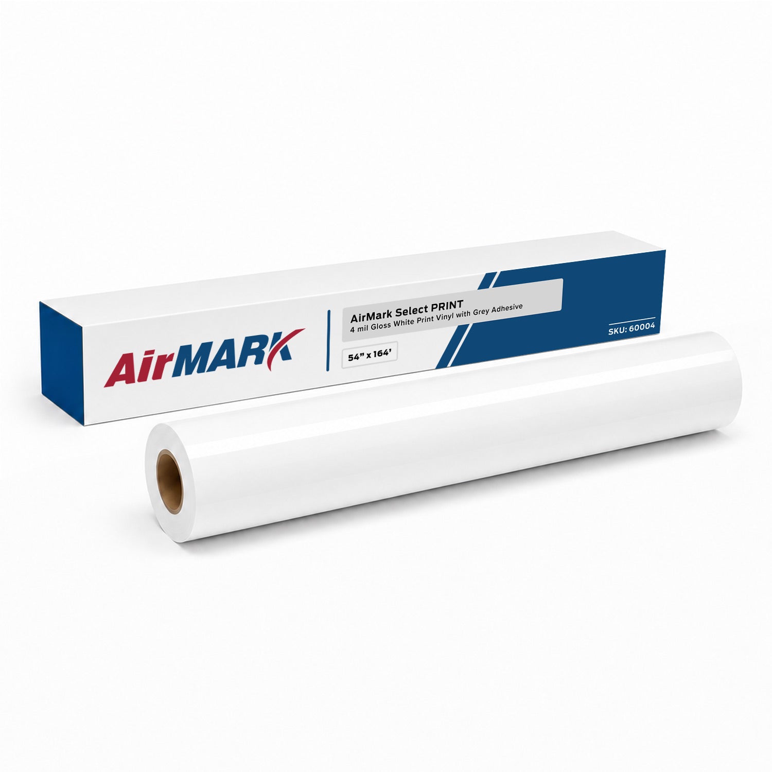 AirMark Select PRINT 4 mil White Print Vinyl with Grey Adhesive