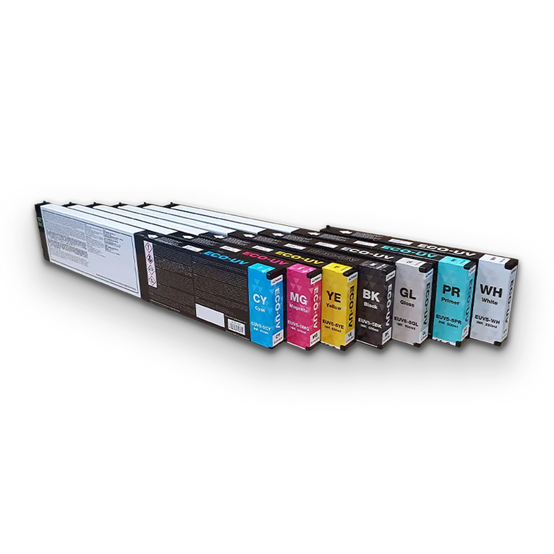 Dgexpress Ink Roland Roland DG ECO-UV5 Ink Cartridges | 500cc Replacement Ink