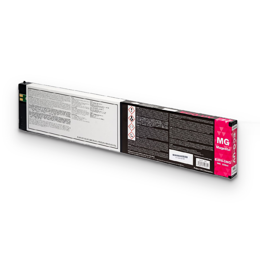 Dgexpress Ink Roland Roland DG ECO-UV5 Ink Cartridges | 500cc Replacement Ink