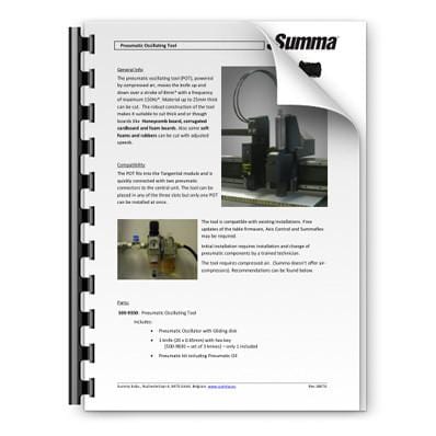 Summa Pneumatic Oscillating Tool