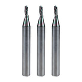 Summa Coated Router Bit, D6/3 L50/6 1FL UC CT, 3-Pack