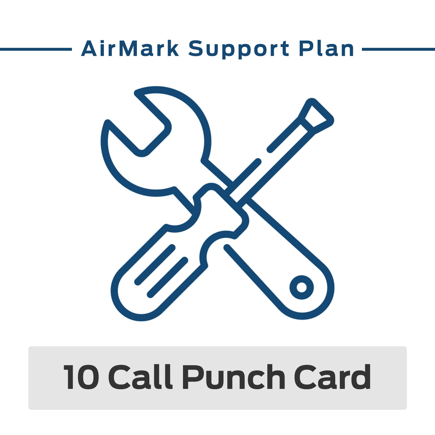 AirMark 10 Call Punch Card Technical Support (for products not purchased from AirMark)
