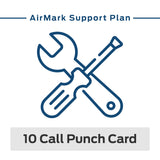 AirMark 10 Call Punch Card Technical Support (for out-of-warranty products purchased from AirMark)