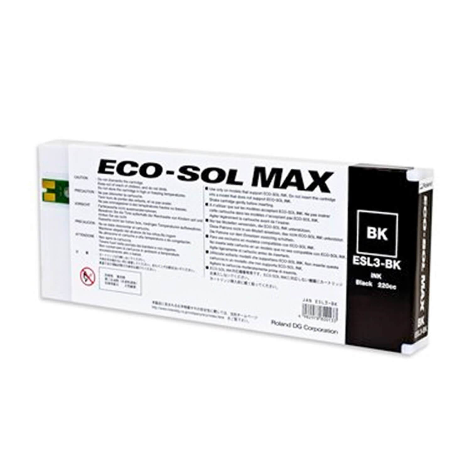 Roland DG ECO-SOL MAX Inks, 220cc Cartridges