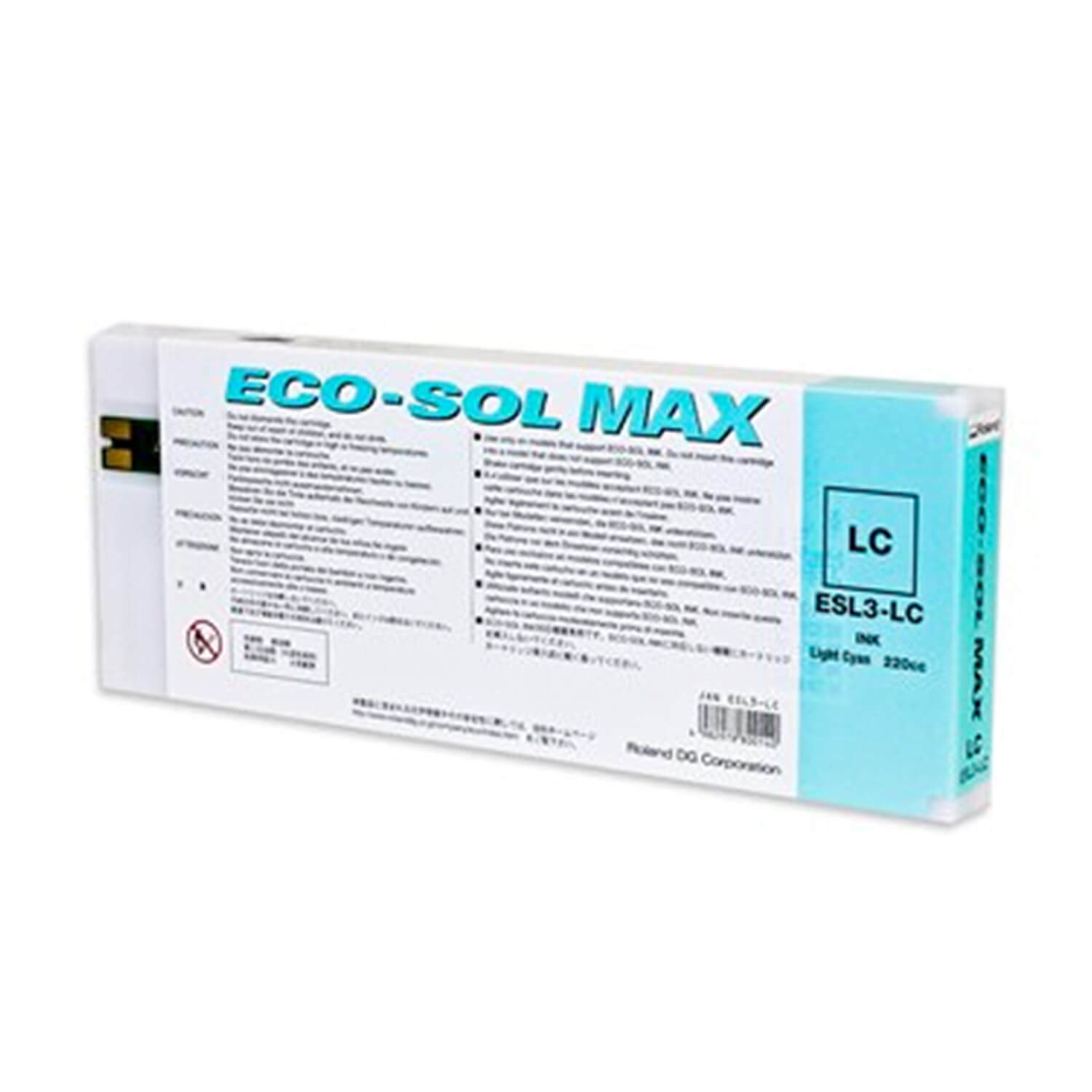 Roland DG ECO-SOL MAX Inks, 220cc Cartridges