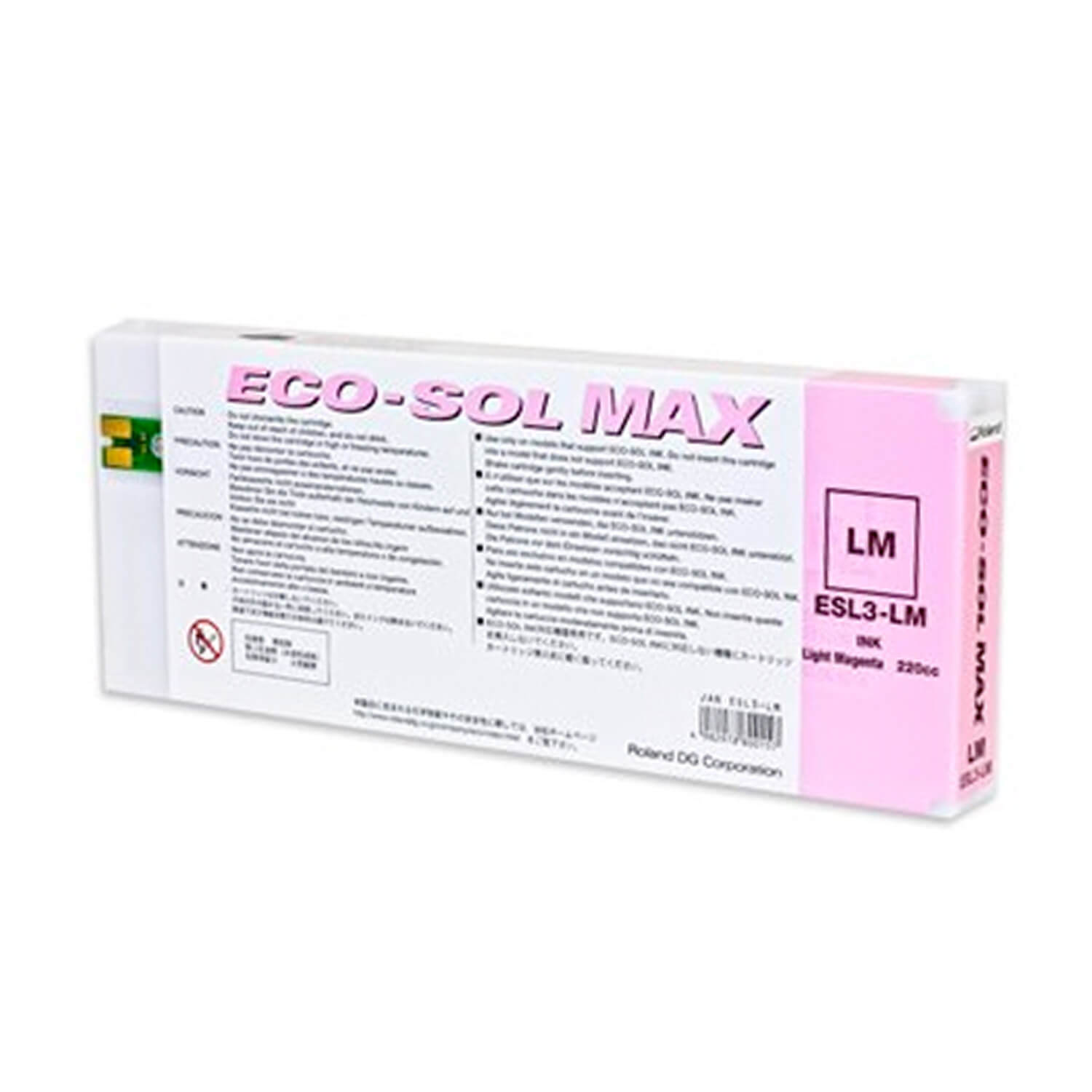 Roland DG ECO-SOL MAX Inks, 220cc Cartridges