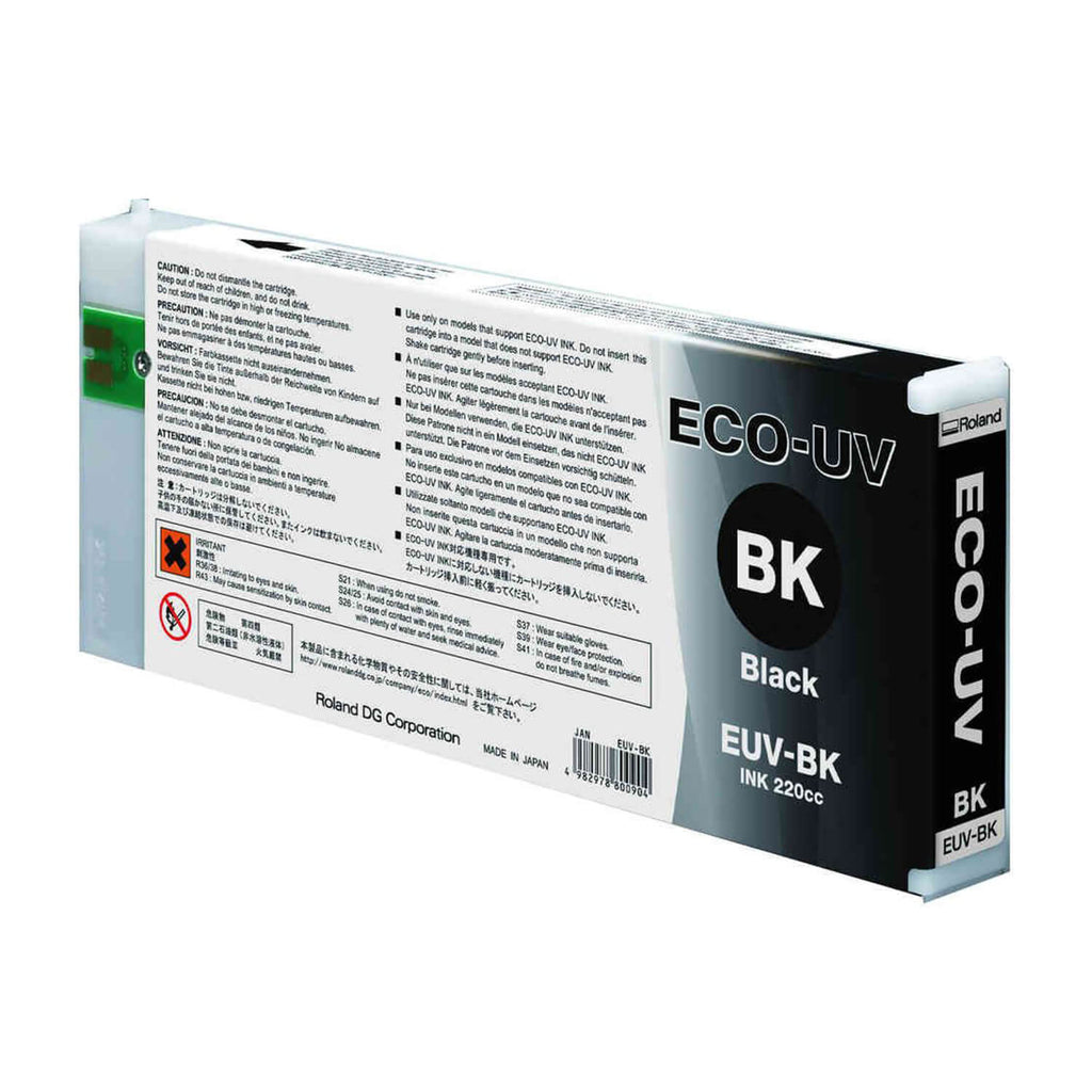 Dgexpress Ink Roland Roland DG ECO-UV Ink Cartridges | 220cc Replacement Ink Cartridges