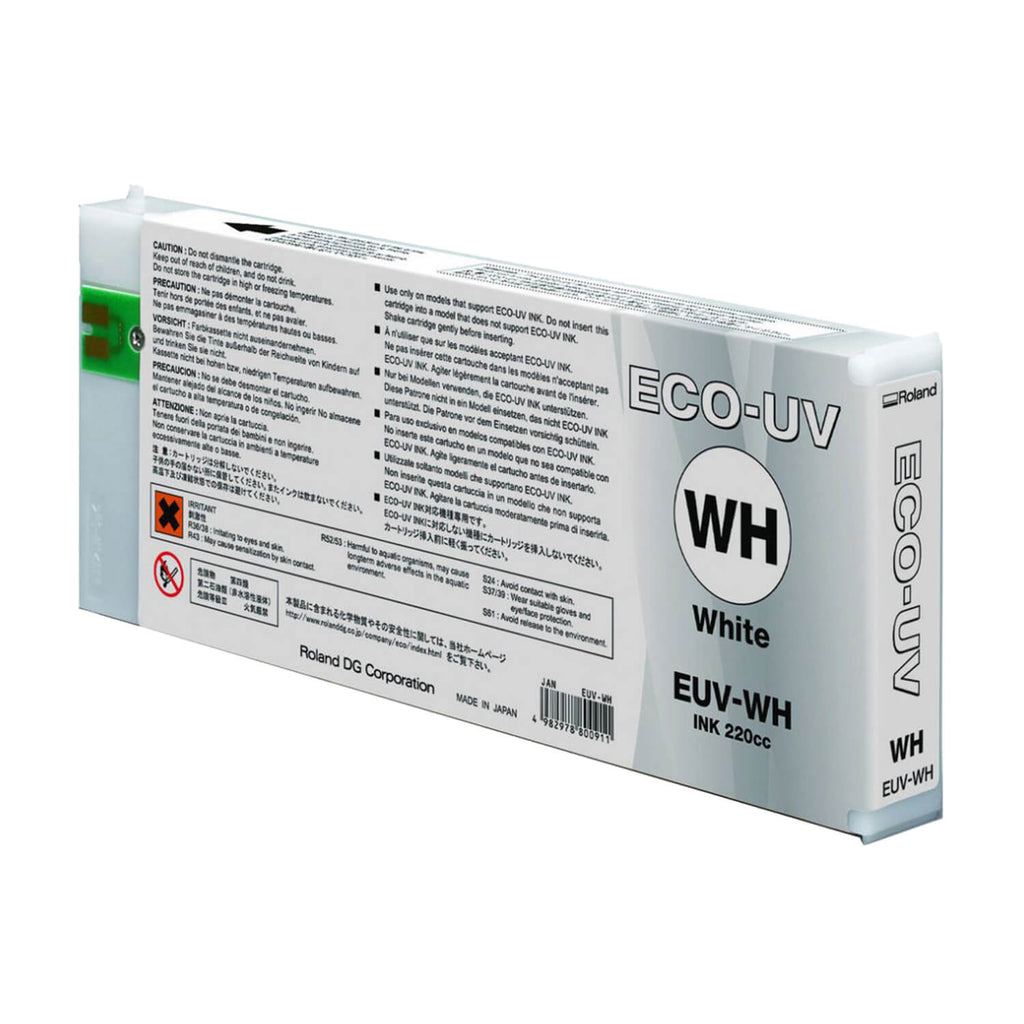 Dgexpress Ink Roland Roland DG ECO-UV Ink Cartridges | 220cc Replacement Ink Cartridges