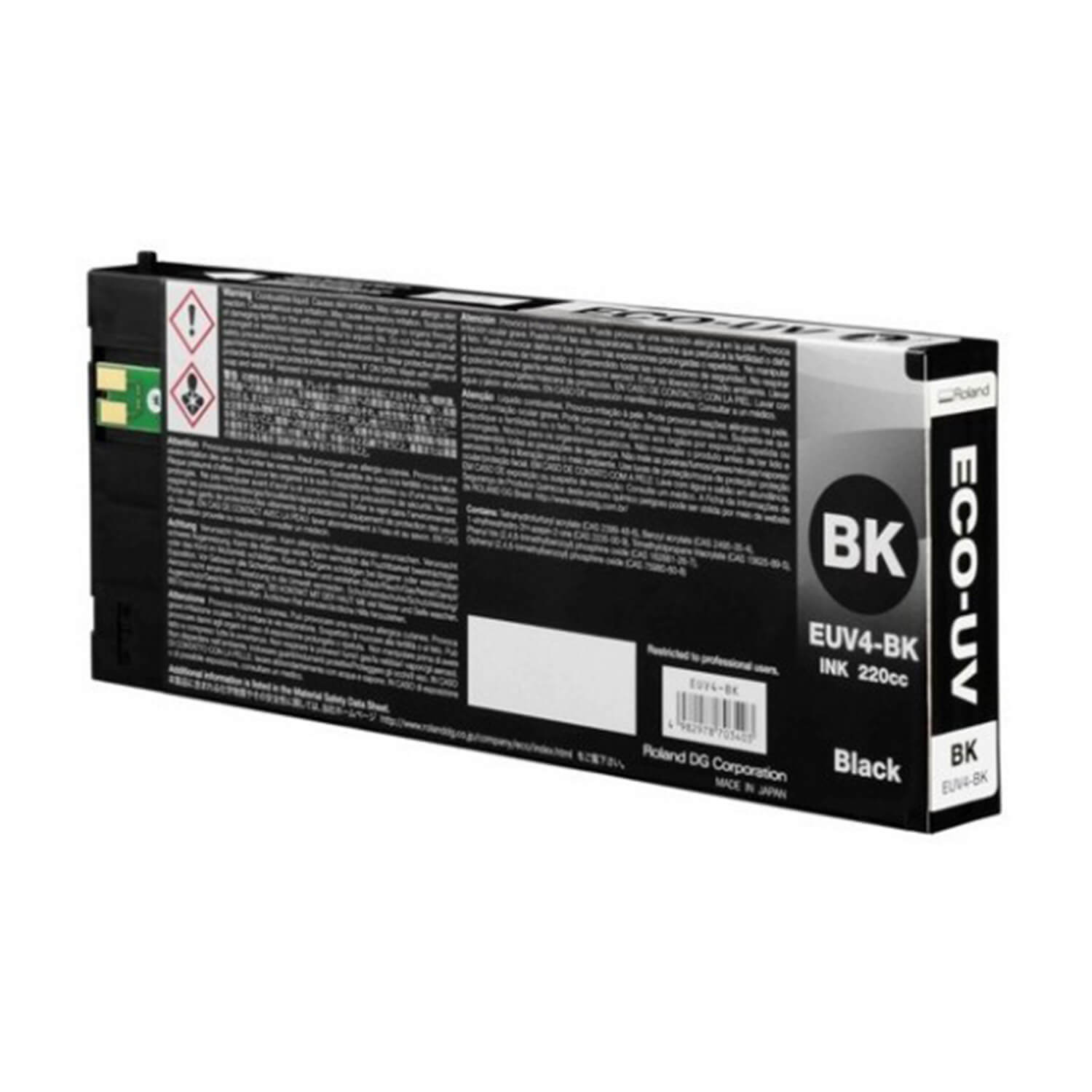 Roland DG ECO-UV4 Black Ink