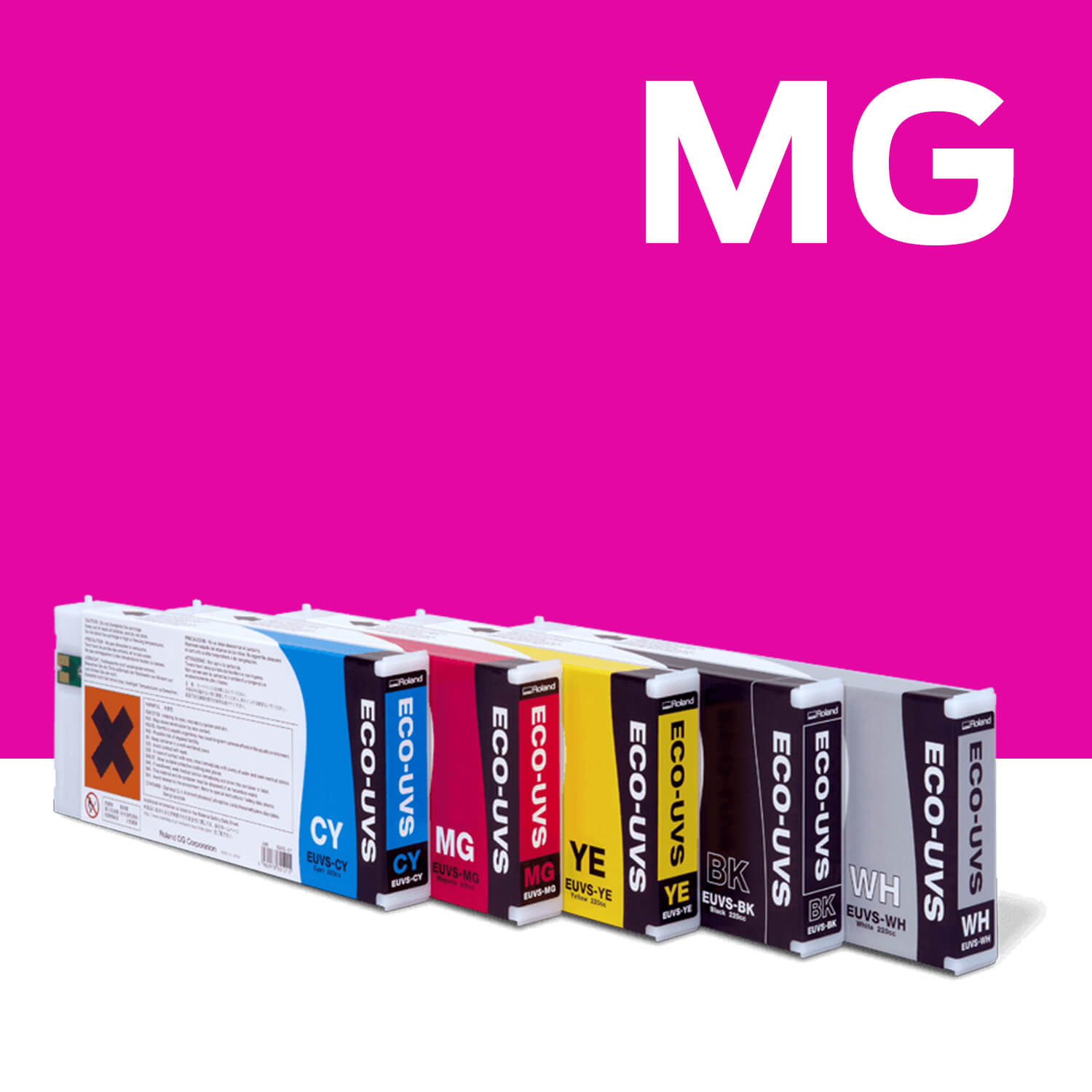 Roland DG ECO-UV S Ink Cartridges | 220cc Ink Cartridges